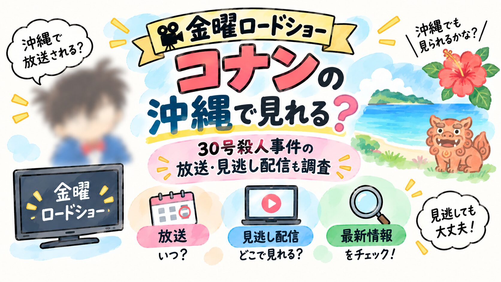金曜ロードショーコナン沖縄thumbnail